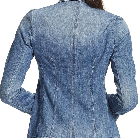 Skinny Girl Denim Blazer (Kaye) - Picture 6 of 8